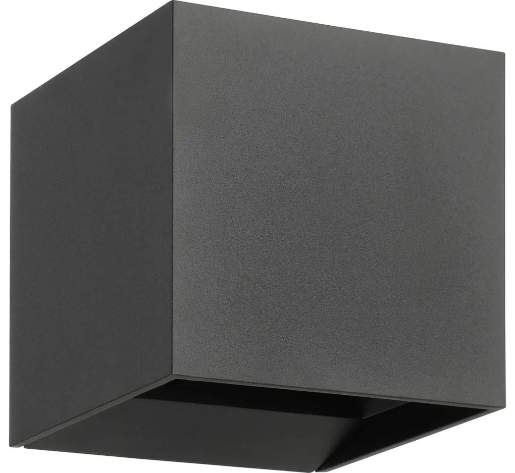 Eglo 901065-LED Vonkajšie nástenné svietidlo CALPINO 2xLED/2,8W/230V IP54 antracit