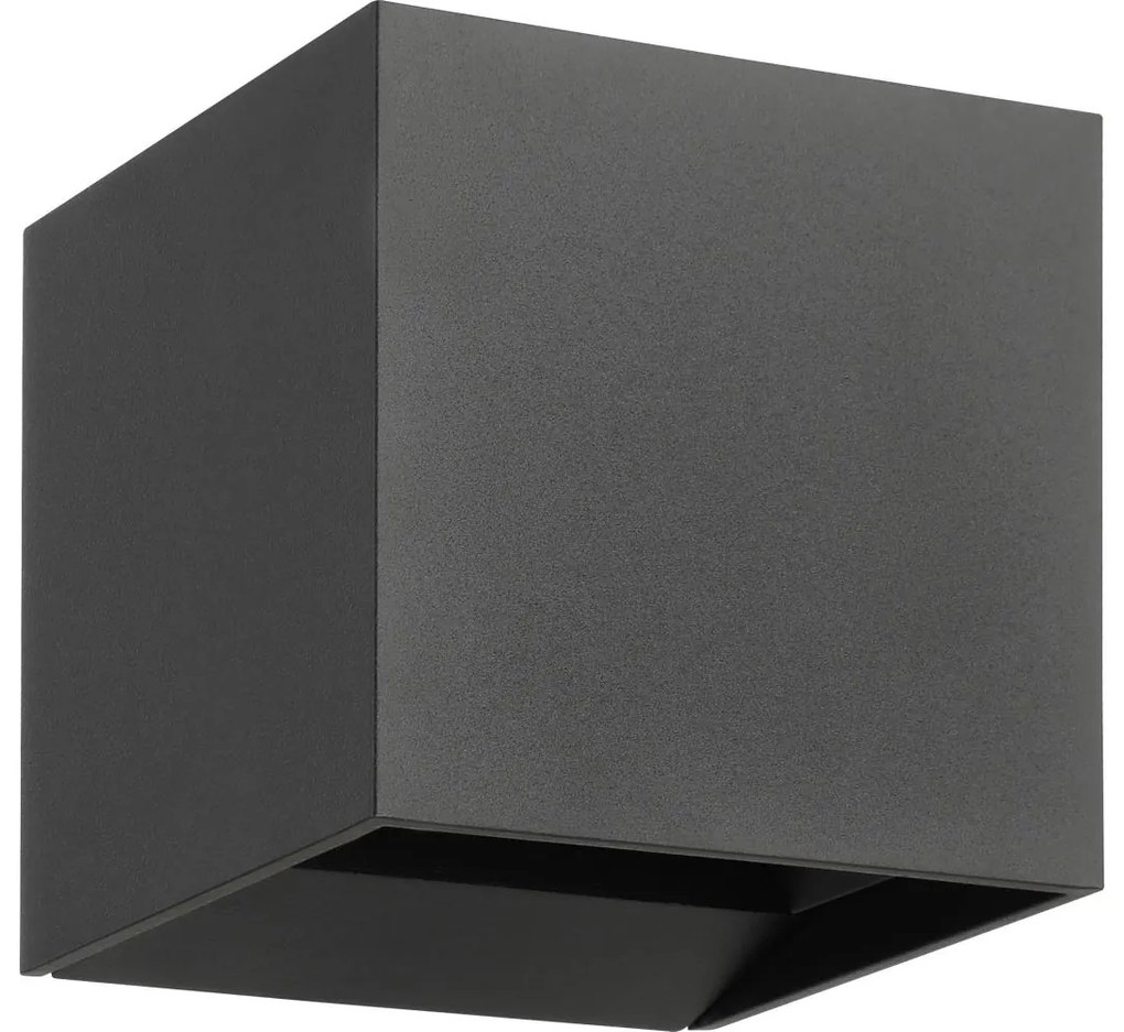 Eglo 901065-LED Vonkajšie nástenné svietidlo CALPINO 2xLED/2,8W/230V IP54 antracit