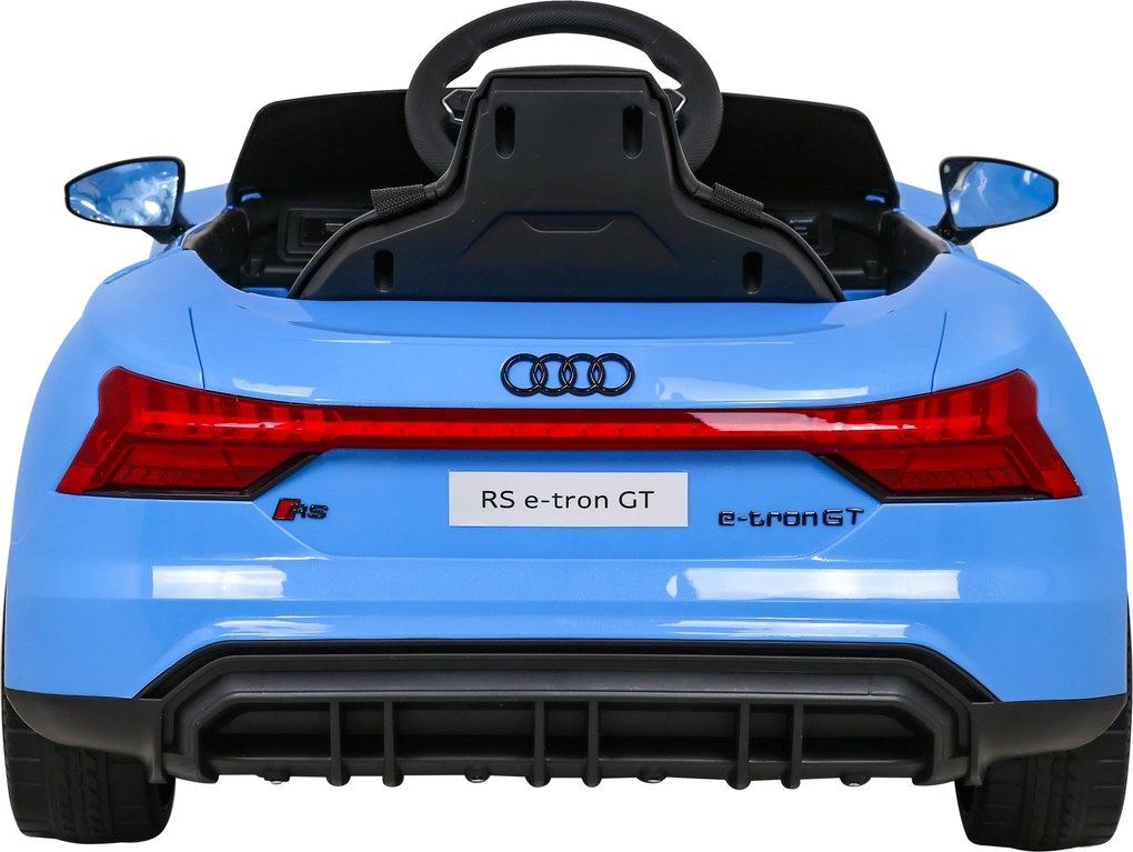 Ramiz Elektrické autíčko Audi RS E-Tron GT pre deti modré + diaľkové ovládanie + pohon 4x4