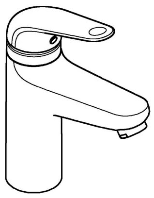 GROHE 24327001 - Umývadlová batéria SWIFT, veľkosť M, lesklý chróm