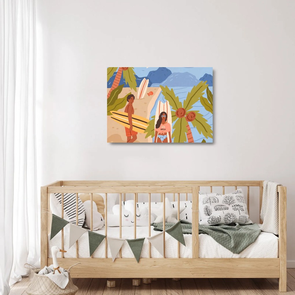 Sklenený obraz - Enjoy your life (70x50 cm)