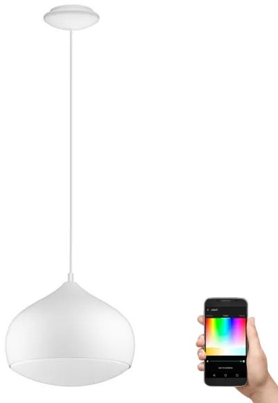 Eglo 98047 - LED RGBW Stmievateľný luster na lanku COMBA-C LED/18W/230V BT