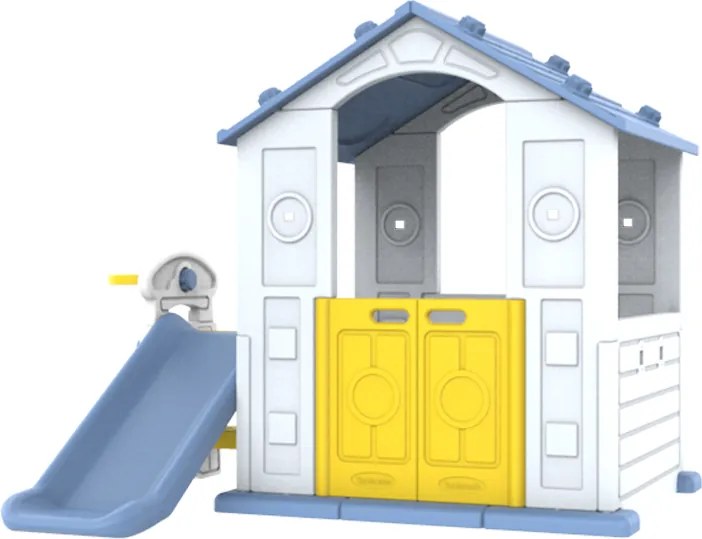 Ramiz Domček so šmýkačkou a umývadlom Modrá strecha