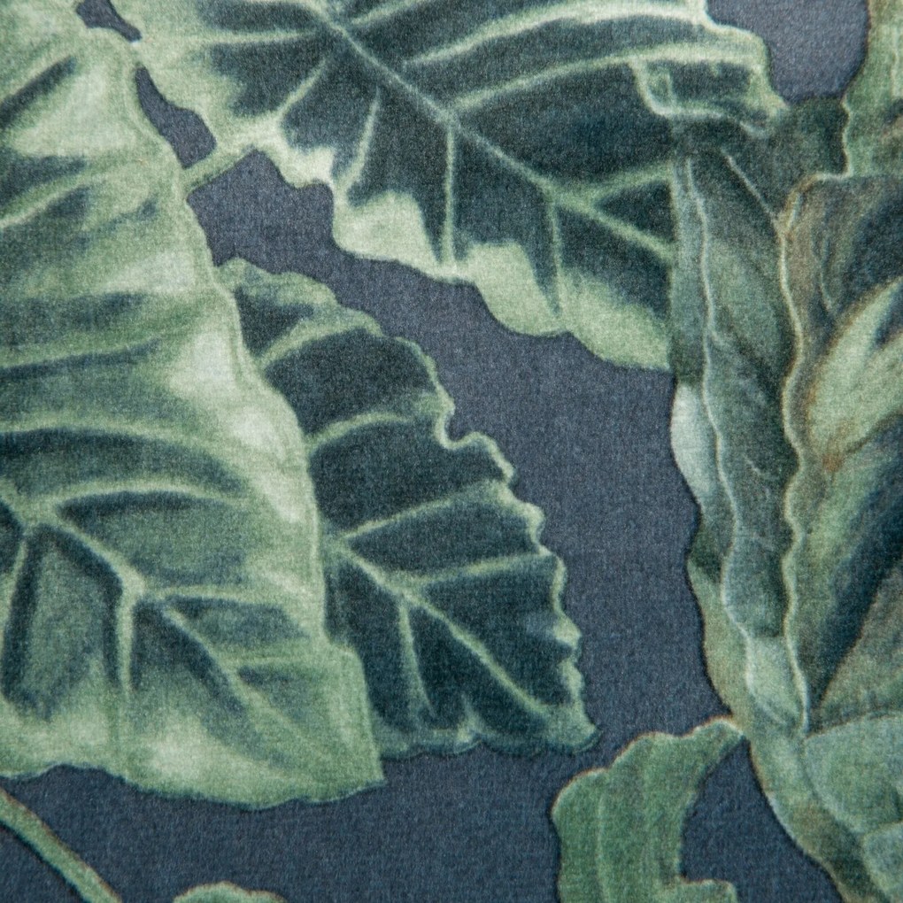 ZATEMŇOVACÍ ZÁVES NA KRÚŽKOCH KLARA 140X250 CM LISTY