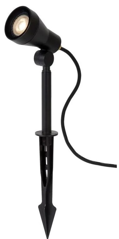 Lucide 27882/05/30 - LED vonkajšie svietidlo SPIKE 1xGU10/5W/230V IP54 LC0590