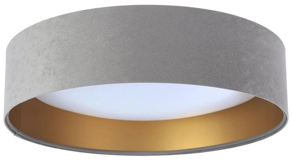 BPS Koncept LED Stropné svietidlo GALAXY 1xLED/24W/230V šedá/zlatá BS0293