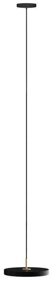 Čierne LED závesné svietidlo so stmievačom s kovovým tienidlom ø 31 cm Asteria Plus Mini – UMAGE