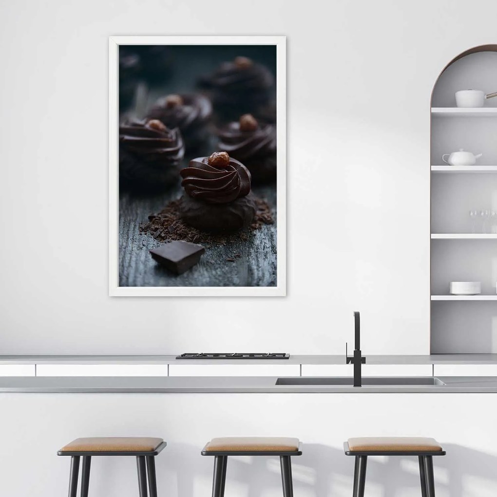 Gario Plagát Čokoládový dezert Farba rámu: Bez rámu, Rozmery: 30 x 45 cm