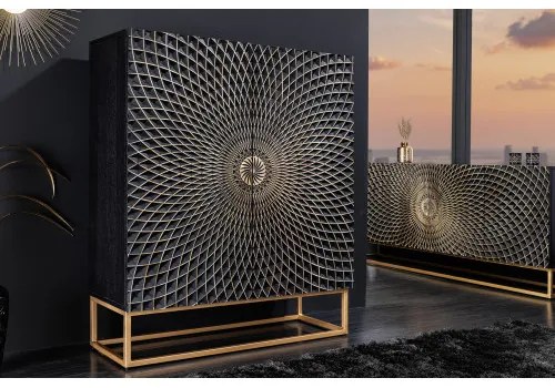 Komoda 44321 100cm Illusion Drevo Mango  - Komfort-nábytok