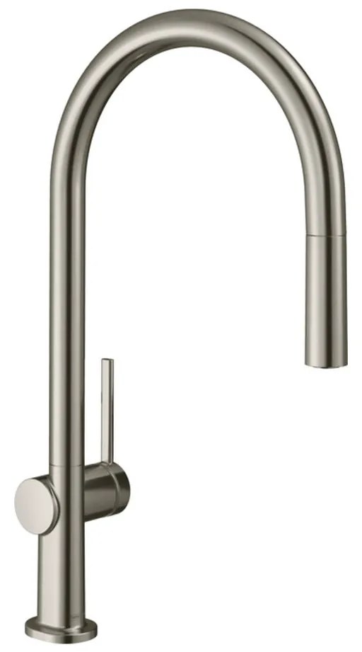 Hansgrohe M54, drezová batéria Talis s výsuvnou koncovkou, vzhľad nerezový 72802800