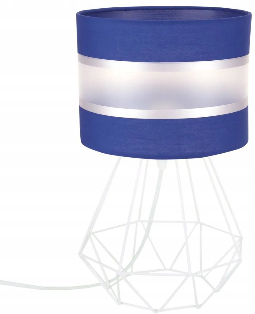 Stolná lampa Elegance, 1x textilné tienidlo (výber zo 6 farieb), (výber z 3 farieb konštrukcie), d