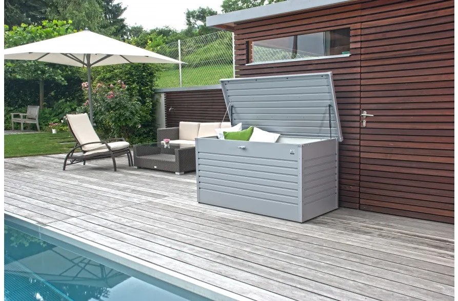 Úložný box Biohort FreizeitBox 130, sivý kremeň metalíza BH68040