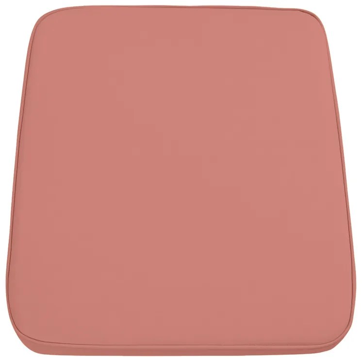 Vonkajší podsedák na stoličku VIREON 44x45 cm, ružový