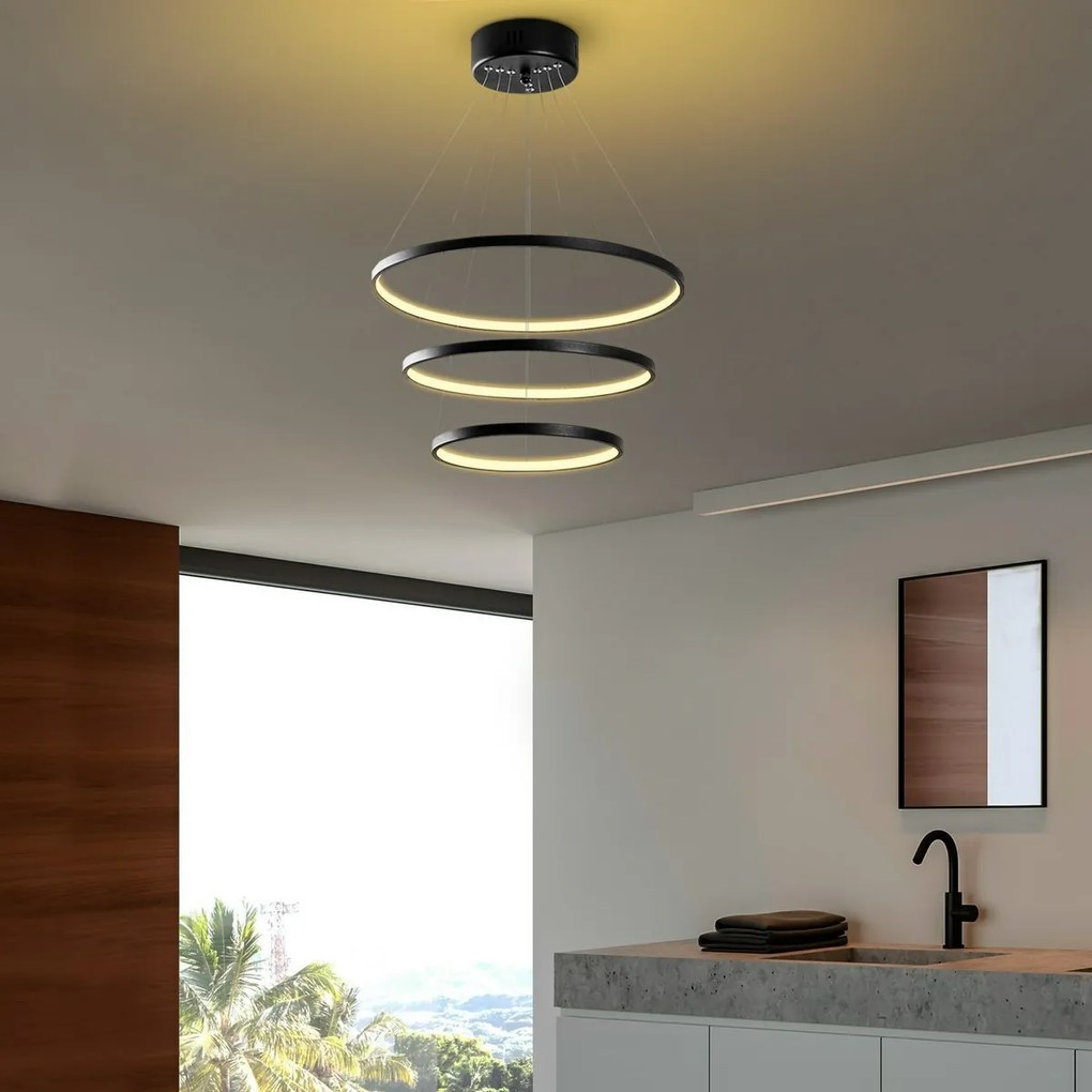 Závesný LED luster Simit - 13697