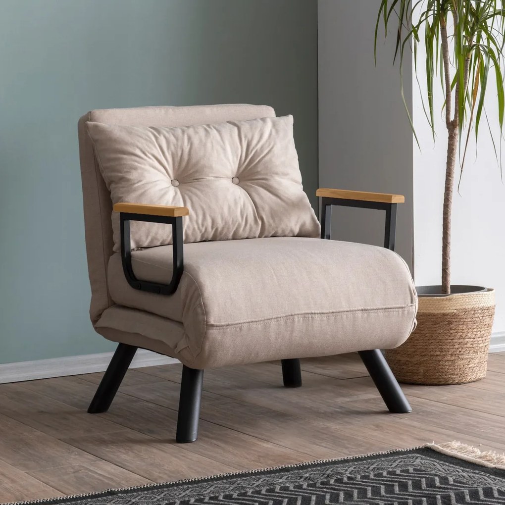 Kreslo Sando Single Cream 2