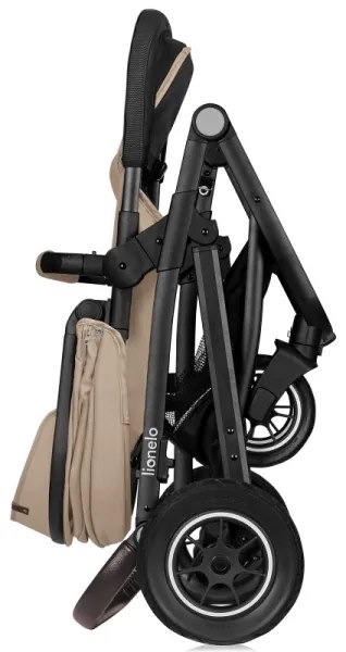 Lionelo - Kombinovaný kočík 3v1 BIANKA béžovo-pieskový