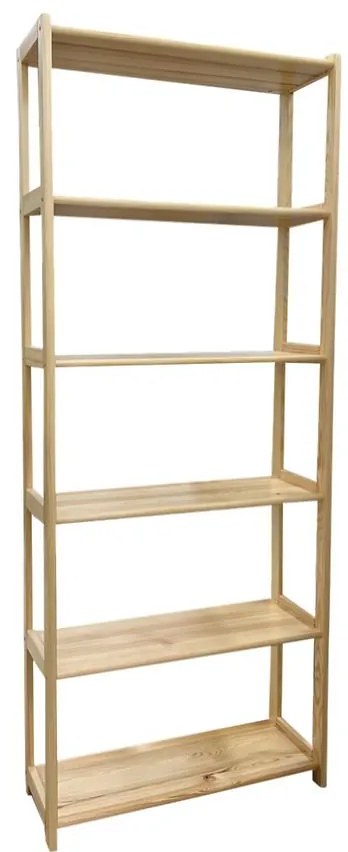 Regál jednoduchý vysoký 2/80