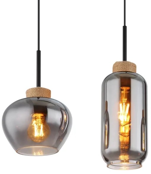 Globo 15549-4H - Luster na lanku MATT 4xE27/40W/230V