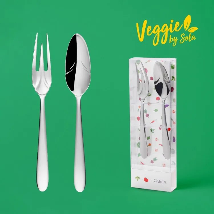 Sola - Veggie Príborový set 2 ks - Alpha (116537)