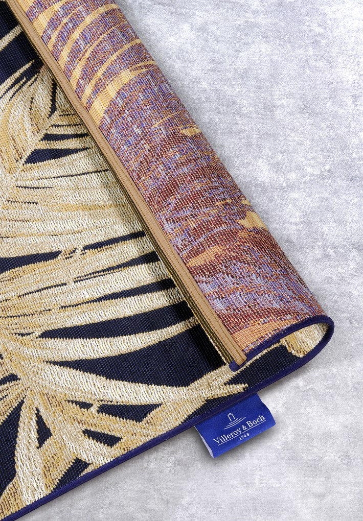 Kusový koberec Villeroy & Boch 106061 Blue, Gold – na von aj na doma, 120x180, viacfarebná, chodba / predsieň, Villeroy & Boch