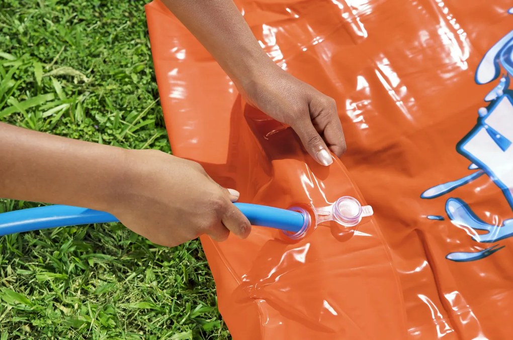 BESTWAY Dvojitá vodná šmykľavka 488cm