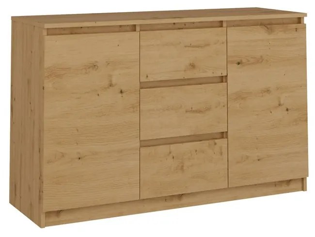 Komoda Musecalo 11 (dub artisan). Akcia -20%. Vlastná spoľahlivá doprava až k Vám domov. 1132862