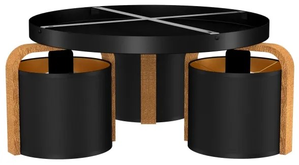 Prisadený luster JONKO 3xE27/60W/230V