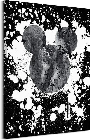 Obraz na plátne Disney Mickey Mouse Splatter 60x80cm WDC100475