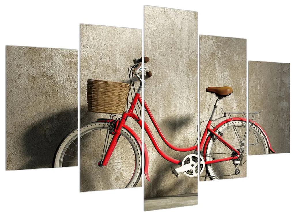 Obraz bicykla (150x105 cm)