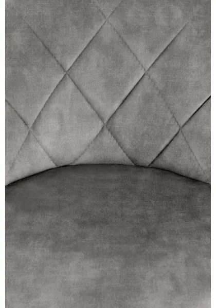 Barová stolička 106x47 cm šedá/čierna