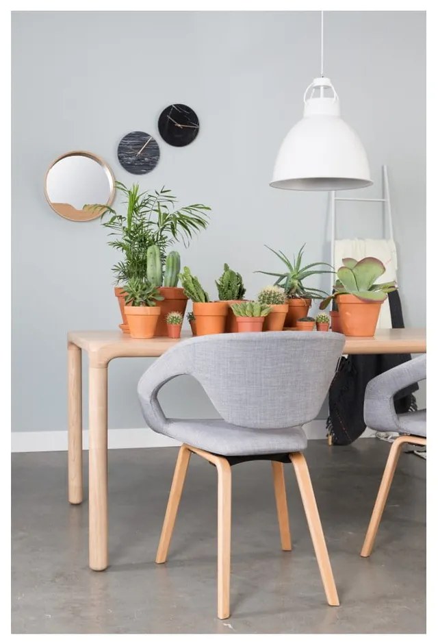 Jedálenský stôl v dekore jaseňa 90x180 cm Storm – Zuiver