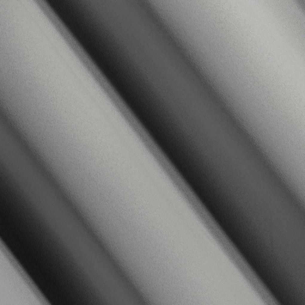 ZATEMŇOVACÍ ZÁVES NA KRÚŽKOCH LOGAN 140X270 CM SIVÁ