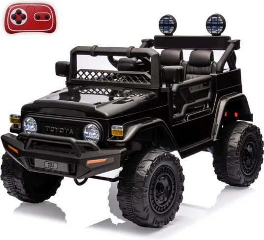 Elektrické autíčko Toyota FJ Cruiser čierne