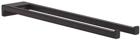 Hansgrohe AddStoris držiak uterákov vo farbe matná čierna 41770670