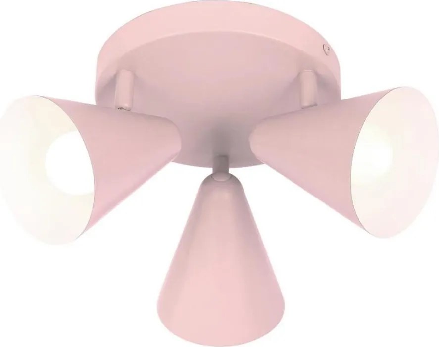 Bodové svietidlo AMOR 3xE14/40W/230V ružová