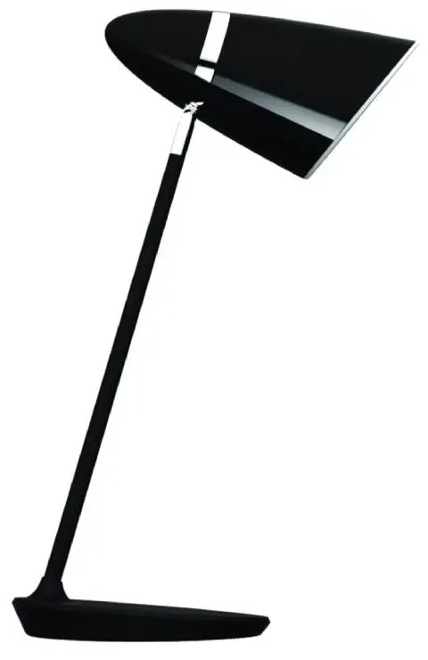 Dizajnová stolová lampa Elmo čierna