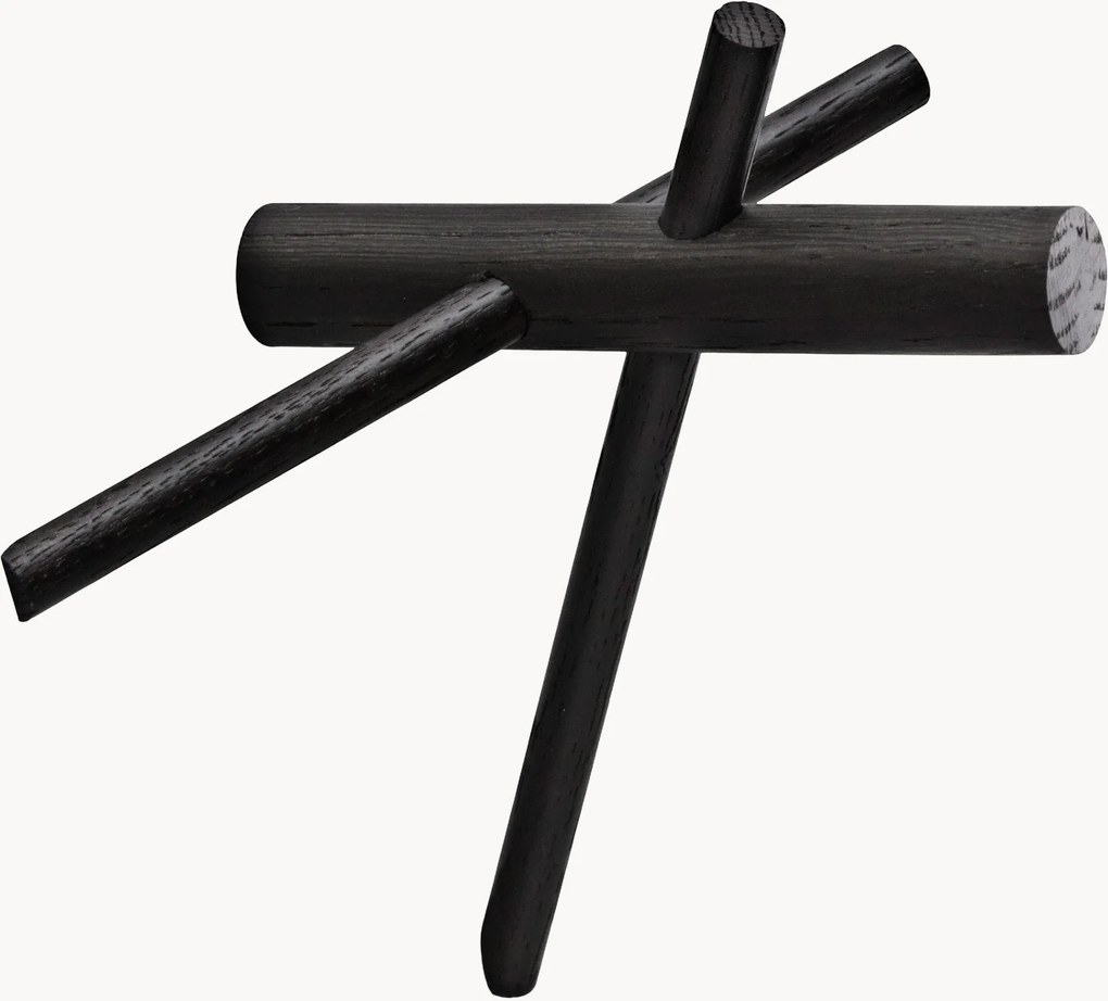 Drevené nástenné vešiaky Sticks, 2 ks