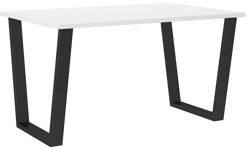 Stôl Cezar 138x67 – Biela