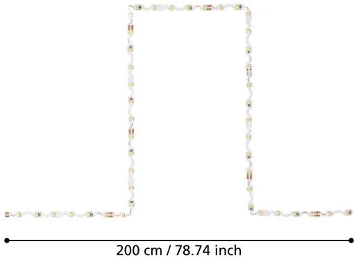 Eglo 99717 - LED Pásik STRIPE 2m LED/10,8W/24V