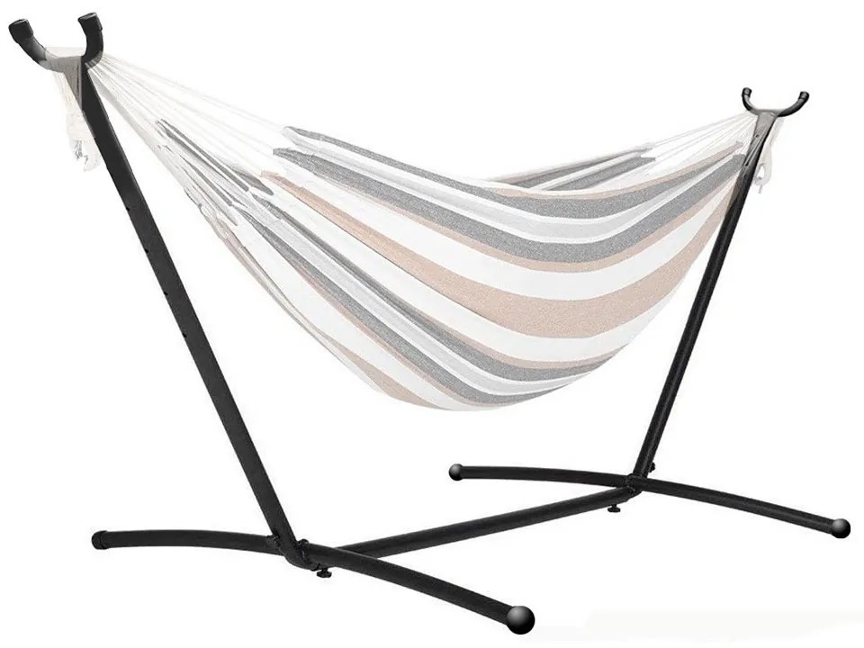 Kovový stojan na hojdaciu sieť