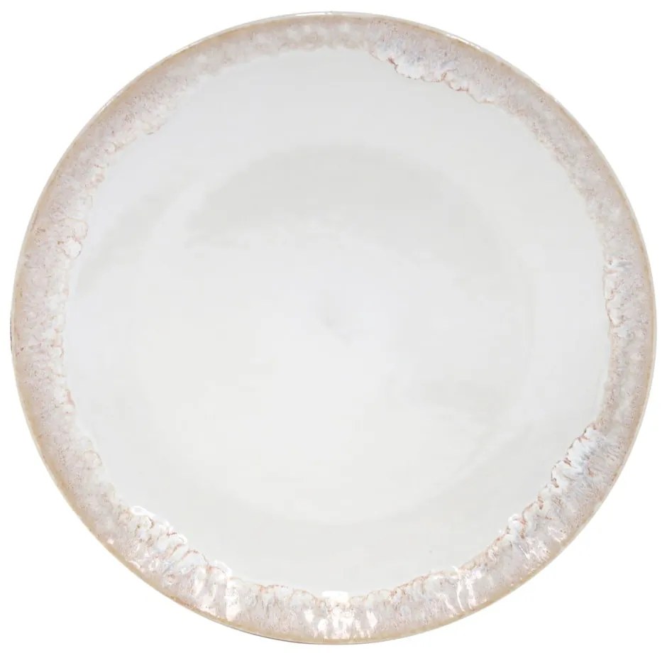 Biely tanier z kameniny ø 27 cm Taormina – Casafina