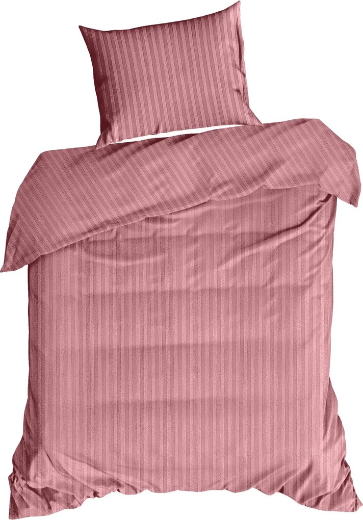 SATÉNOVÉ OBLIEČKY VERA 200X220 CM, 2 KS 70X80 CM PUDROVÉ