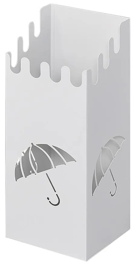 Stojan na dáždniky Gc7474 Obdĺžnikový Biela