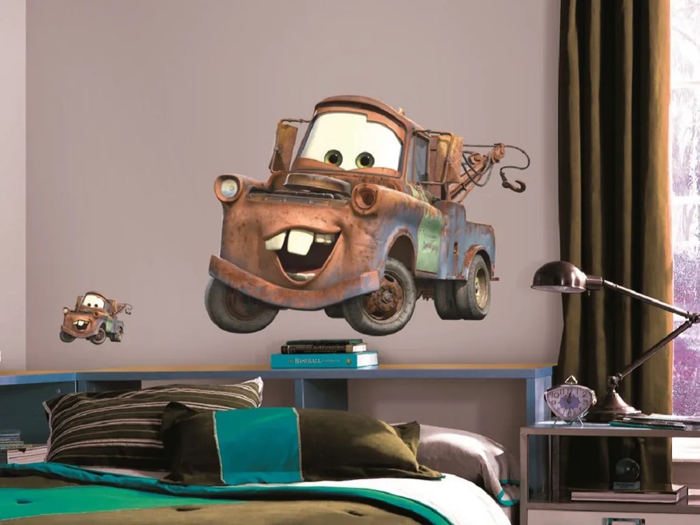 Detská samolepka na stenu BURÁK z rozprávky Autá