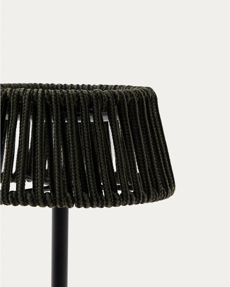 LED stolové/prenosné vonkajšie svietidlo so solárnym panelom ø 11 cm Aldet – Kave Home