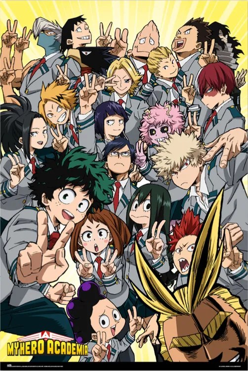 Plagát, Obraz - My Hero Academia - U.A. Class 1-A, (61 x 91.5 cm)