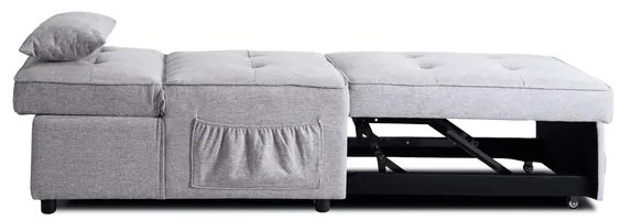 Kreslo EMILIO 67 cm, sivé