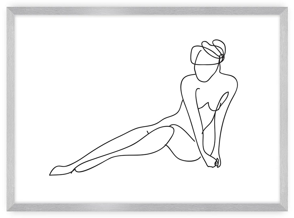 Plagát Figure Line II