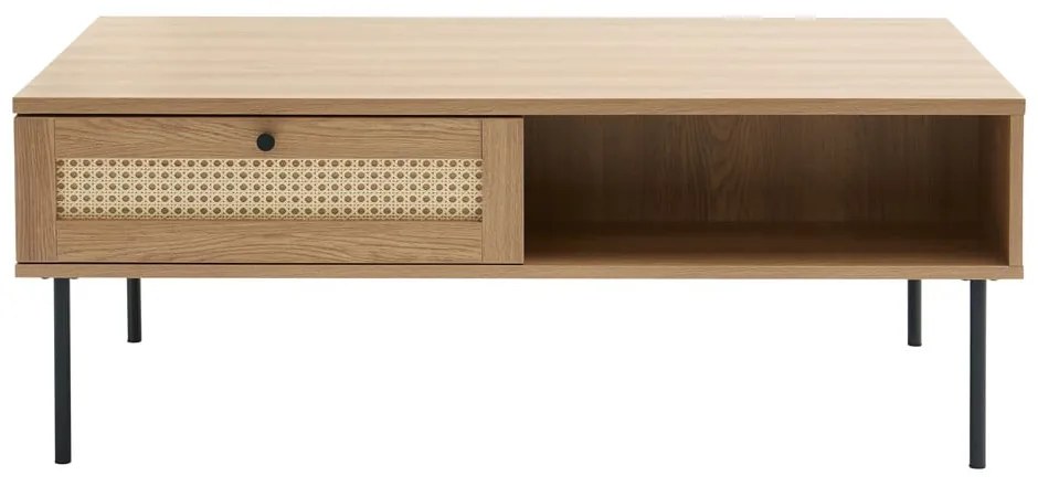 Konferenčný stolík v prírodnej farbe 60x110 cm Pensacola – Unique Furniture