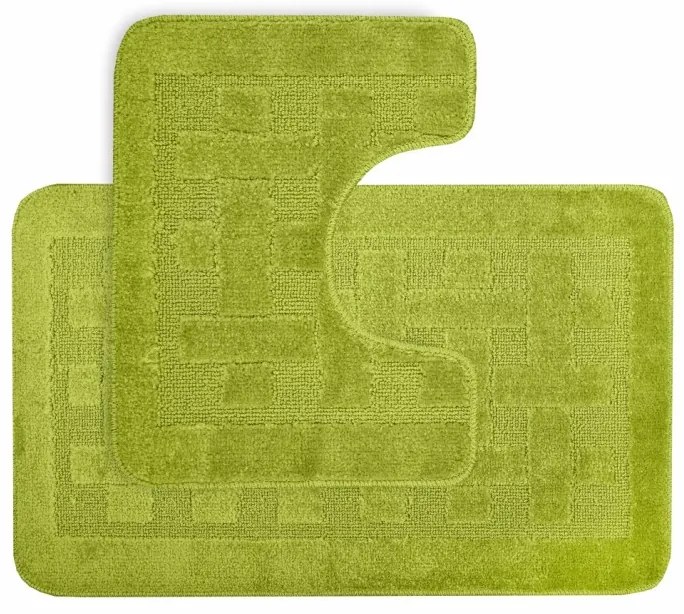Kúpeľňové predložky set 2 kusov Brynn zelené EMI